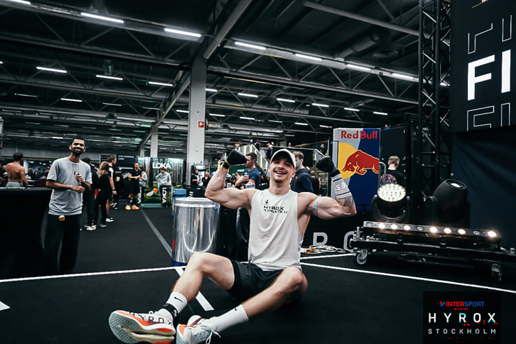 Róbert Jenčák na pretekoch HYROX Stockholm
